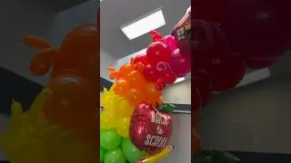 Back to School Balloon Arch #balloongarland #njballoons #backtoschool #balloonarch