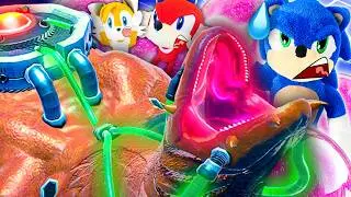 SuperSonicBlake: Соник из фильма против Биолизарда! (плюшевая игрушка &laquo;Соник в кино 3&raquo;)
