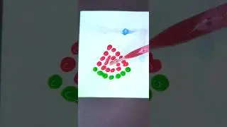 Color mixing watermelon #shorts #reels #watermelon #satisfyling #easyideas #colors #drop #art