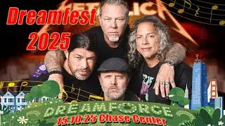 Metallica Live in Concert | Dreamfest 2025 | Chase Center