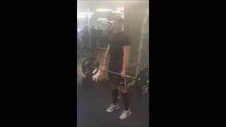Deadlift straight leg barbell- Hyde Park Personal Trainer