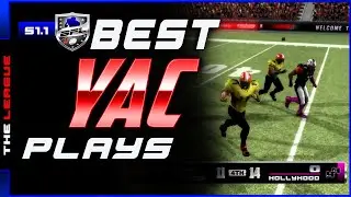 Best YAC PLAYS In The BFL Tournament [S1.1] - BACKBREAKER FOOTBALL LEAGUE