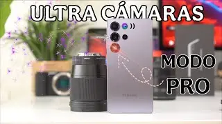 Sacale el MÁXIMO a las CÁMARAS del Samsung S25 Ultra ¡MODO PRO!