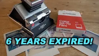 Shooting Expired Polaroid SX-70 Film - Will it Work?