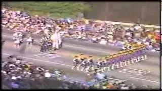 Montebello HS Mighty Oiler Band - 1984 Pasadena Rose Parade & California Band Review