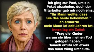 Der letzte Hinweis meines verstorbenen Mannes   Frag die Kinder, warum sie gelogen haben!