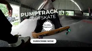 Pumptrack Flow Sessions #surfskate #skateboarding #pumptrack #surftraining