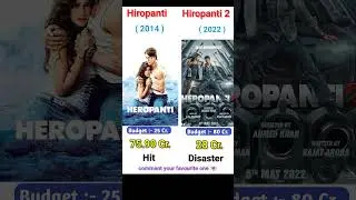 Heropanti vs Heropanti 2 movie box office collection comparison