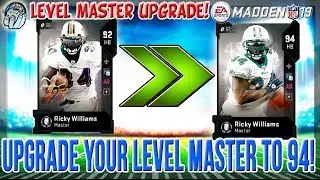 MADDEN NFL 19 SERIES 2 INCREASES LEVEL MASTER RICKY WILLIAMS OVR TO 94!! MUT 19 SERIES 2