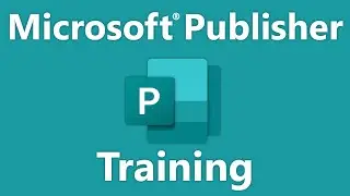 Publisher 2019 & 365 Tutorial The Status Bar Microsoft Training
