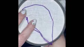 The Whipped Chain Stitch & how to do it!