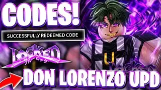 👑DON LORENZO UPD! ROBLOX LOCKED 2 CODES! NEWEST WORKING DON LORENZO UPDATE CODES FOR LOCKED 2