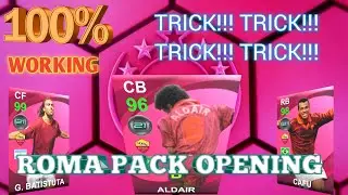 PES 2021 | Trick for Roma Pack Opening. 100 % Working.  Follow every steps carefully. #pes2021