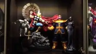 Silver Surfer, Thor, Thanos and Mistress Death by Bowen Designs Statue Review