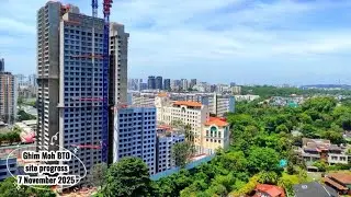 🏗️ ❲07 Nov 2025❳ HDB BTO Ghim Moh Ascent | Natura site progress ☀️🌳