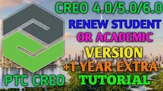Renew Creo Parametric student/academic version 4.0/5.0/6.0