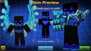 Pixel Gun 3D - JustSpawn NEW Skin [Tutorial] How to create?