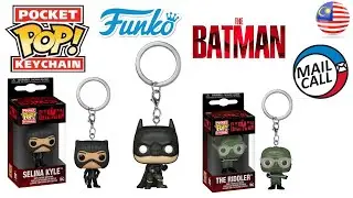 Funko Pop Mail Call Pocket Pop Keychains - The Batman, Selina Kyle (Catwoman) & The Riddler Review