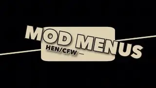 [HEN/CFW/GTAV] Top 3 Sprx Mod Menus PS3 | Showcase + Download |