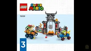 LEGO Super Mario 72039 &ndash; Complete Mario Kart: Bowser&rsquo;s Castle Instructions! (Booklet 03 of 3)