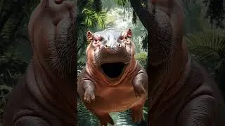 hippo #comedyshorts #fun #viral #nature