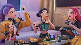 История K-POP сотворена! Эпическое выступление HUNTR/X с песней 