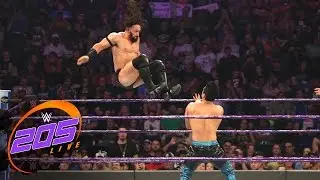 Ти Джей Перкинс против Невилла: WWE 205 Live, 3 января 2017 г.