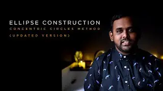Ellipse Construction - Concentric Circles Method | Year 9/10 (Sheet 31) - Updated Version