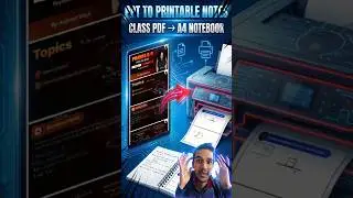 pw notes print. pw class notes print.  PPT to notes print #pw #physicswallah #jee2026 #studytips