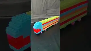 Satisfying DIy Lego Big Truck/ ASMR building block #buildingblocks #shortvideo #shortsfeed #shorts