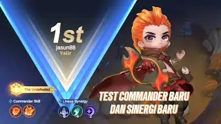 VALIR‼️COMMANDER BARU+SINERGI BARU MAKIN SERU!! MAGIC CHESS GO GO