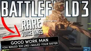 Rare and secret voice lines in Battlefield 3