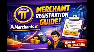 Pi Network Merchant Kaise Bane? Step-by-Step Registration Guide 🚀 | PiMerchants.in