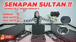 SENAPAN PARA SULTAN!! SENAPAN ANGIN PCP COBRA LDT SEMI AUTOMATIC, COBRA VX 4 FULL AUTO & COBRA P60