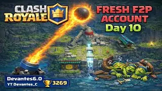 LIVE:  DAY 10 on F2P Account + Live Deck Advice (Starting 3269)