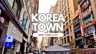 KOREATOWN 코리아타운 - New York City Virtual Walking Tour 2023 - Manhattan 4K NYC Walk
