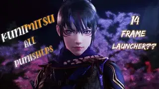 Tekken 7 Kunimitsu All Standing & Crouching Opponent !! With 14 Frame Launcher