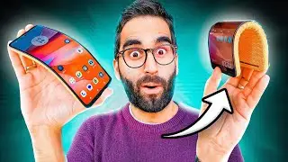Ce smartphone S'ENROULE autour du POIGNET !