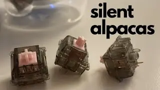 Gaskets in Switches? Silent Alpaca Switch Review and Typing Sound Test ASMR