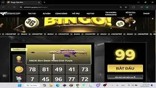 Test nh&acirc;n phẩm v&agrave; tham khảo v&ograve;ng quay Bingo CF.