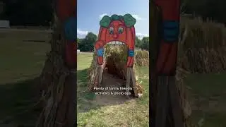 The perfect Fall Day Trip from NYC - The Fall Festival at Happy Day Farm NJ! #shorts