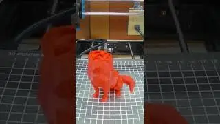 Low Poly Howling Wolf 3D Print - Stunning No-Supports Design! #3DPrinting #Wolf #Art #DIY