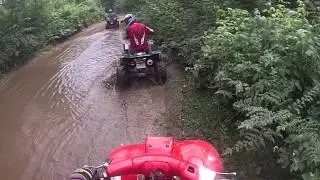 Honda 300ex Trail riding