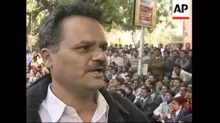 Nepalese pro-democracy protest in New Delhi