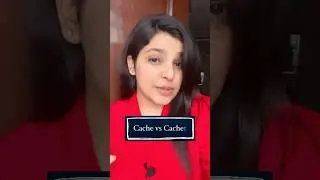 DAY 6 || 30 DAYS English Challenge 📚|| Cache vs Cachet🤯 #english #shorts