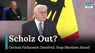 German President Dissolves Parliament Amid Coalition Crisis: Snap Elections Announced | AC1G
