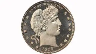 1910 Barber Quarter. Proof-68 Cameo (PCGS). Lot: 7322