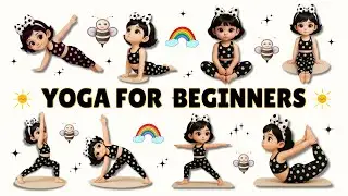 ✨ Easy Yoga for Beginners | Improve Posture & Flexibility for Kids | Yoga for Children | Tiny Yogis