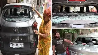 Stone-pelting between two groups in Delhi's Jahangirpuri area; No communal angle, says police
