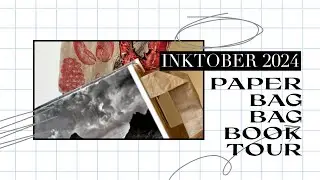 Inktober 2024 Sketchbook Tour!